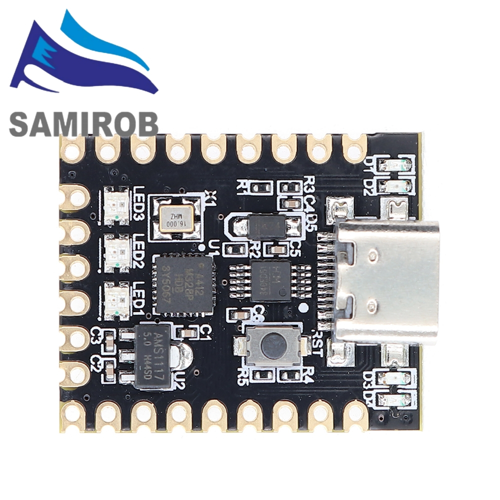 Arduino Nano Mini บอร์ดพัฒนา Type-C ขนาดเล็กพิเศษ Atmega328p ชิป Ch340 พอร์ตอนุกรม