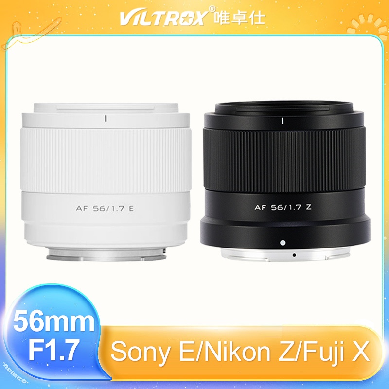 Viltrox 56mm F1.7 Fuji X Nikon Z Mount เลนส์กล้อง Auto Focus Portrait APS-C สําหรับ Fujifilm X-T4 T2