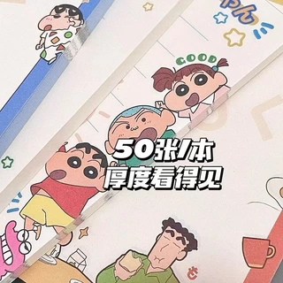 การ์ตูนน่ารัก สมุดบันทึก บันทึก แผ่นบันทึกการเขียนเครื่องเขียนสร้างสรรค์อุปกรณ์นักเรียนอุปกรณ์สํานักงานของขวัญปริซึม