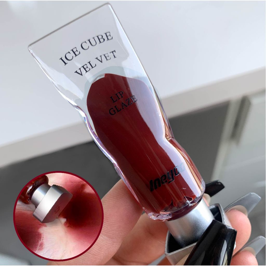 Ineyoo Matte Lip Glaze กันน้ําติดทนนาน - รูปที่ 3