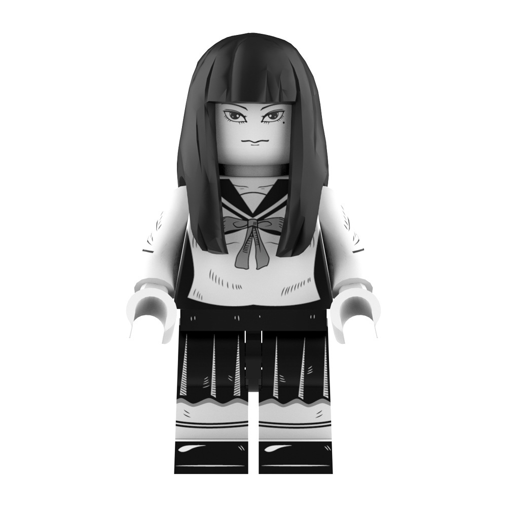 บล็อกของเล่นสยองขวัญอะนิเมะ Kawakami Tomie รูปการ์ตูน Building Block ของเล่น EV10
