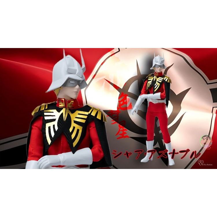 YiYa Studio 1/6 The Red Comet Char Aznable Zeon Military Uniform Version Action Figure