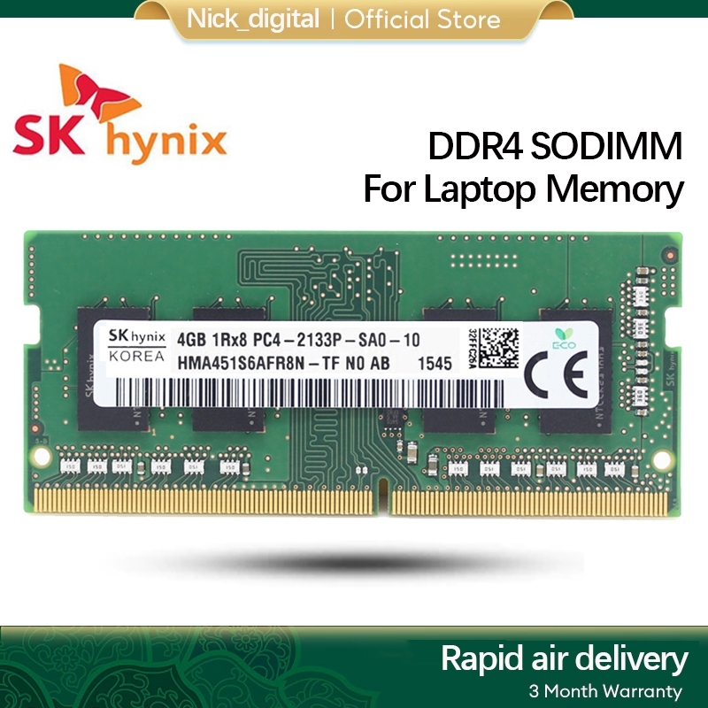 Sk hynix ddr4 โน้ตบุ๊ค RAM 4gb 8gb 16gb 3200mhz 2400mhz 2666mhz 2133mhz หน่วยความจําสําหรับแล็ปท็อป