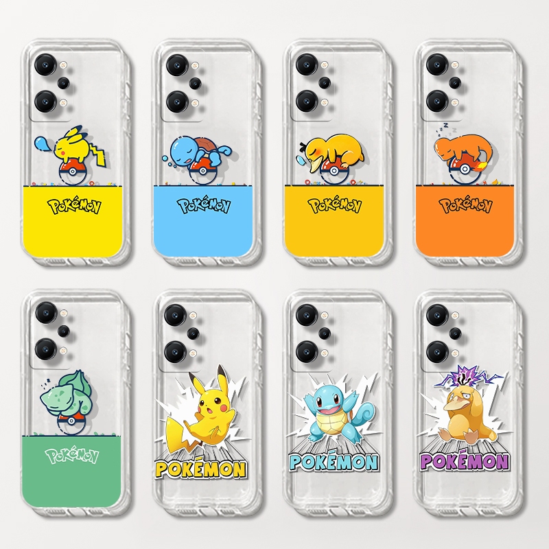 เคสสําหรับ realme GT NEO 2T 3 3T 6 6T master edition PRO 5G POKEMON เคสซิลิโคนใสใสนุ่ม
