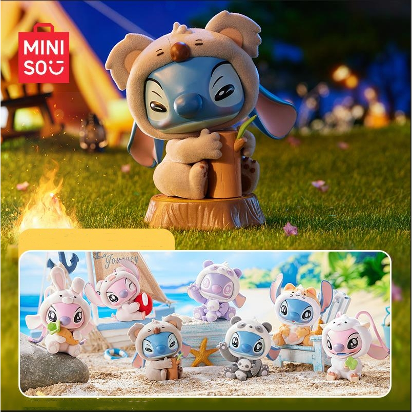 Disney MINISO Stitch Animal Party Blind Box Toy Collection Gift