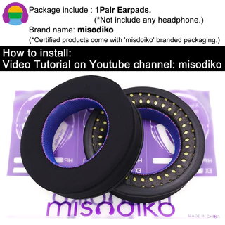 Misodiko อัพเกรดแผ่นรองหูฟังสําหรับ Beyerdynamic DT 770 / 880 / 990 / 1770 / 1990 Pro, MMX300 หูฟัง