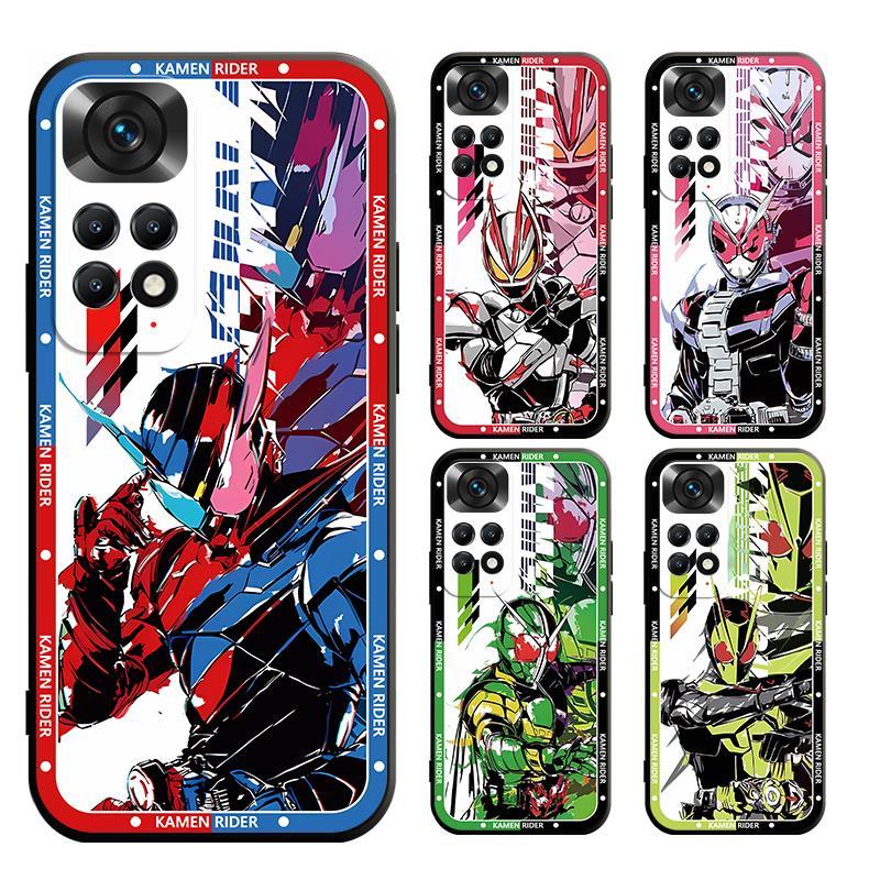 Redmi Note 11 11s 9T 9C 10A 9A 9 9s Pro + 4G 5G Kamen Rider Casing Soft Case Cover