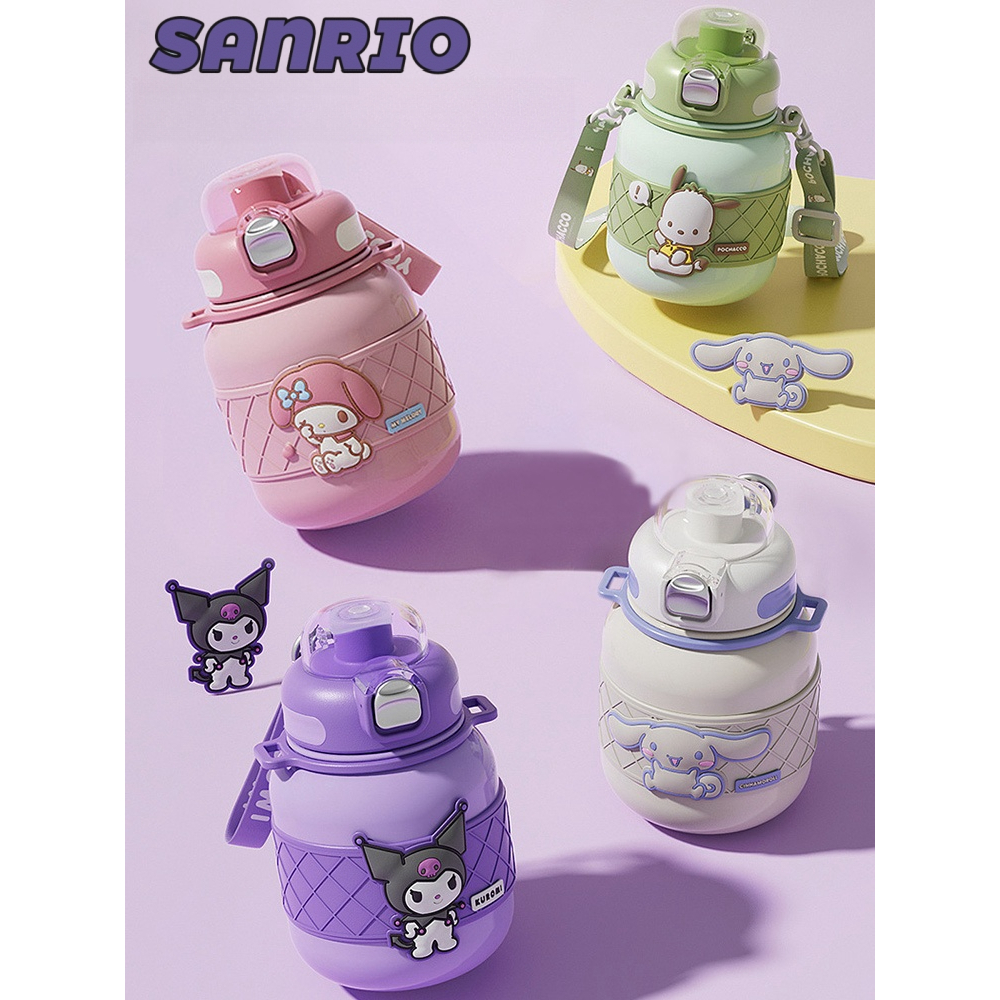 Sanrio Fat Dududun Big Belly Thermos Cup ถ้วยน้ําเด็กความจุขนาดใหญ่พกพาสะดวก