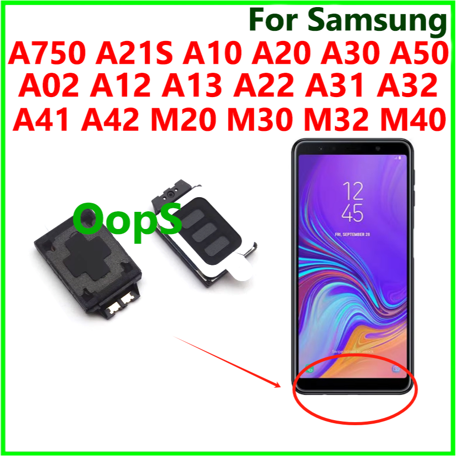 Loud ลําโพงสําหรับ Samsung A750 A21S A10 A20 A30 A40 A50 A02 A12 A13 A22 A31 A32 A41 A42 M20 M30 M32 M40 Buzzer แหวนลําโพง
