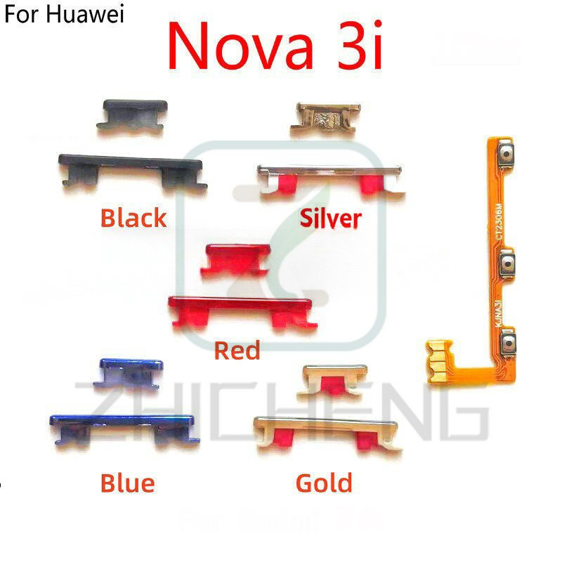 สายแพปุ่มเปิดปิด ปุ่มปรับระดับเสียง ด้านข้าง สําหรับ Huawei Nova 3i