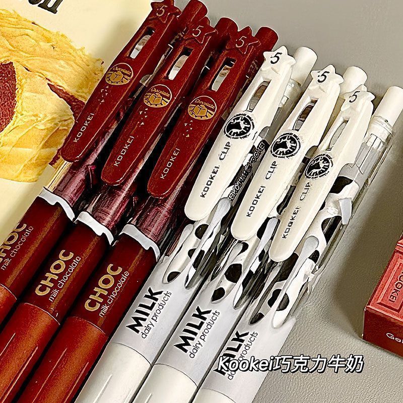 โอยา | Kookie Chocolate Milk Limited Series 1+2 0.5 มม. ชุดปากกาเจล One Pen+2 เติมทดแทน