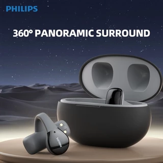 PHILIPS ชุดหูฟังบลูทูธ TAT2719 การนำกระดูกไร้สายแบบเปิดหูแบบแขวนหูแบบคลิปกีฬาชุดหูฟังลดเสียงรบกวน