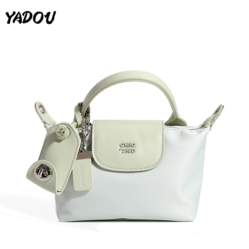 YADOU กระเป๋าถือ ดีไซน์เก๋ ลำลอง กระเป๋าสะพายแฟชั่นสไตล์เกาหลี