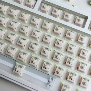 10PCS MMD VIVIAN Linear Switch V2 43g 5pin โรงงาน Prelubed พร้อมไฟ Difusser HiFi เสียง Hot Swappable MX ประเภทสําหรับที่กําหนดเองคีย์บอร์ด