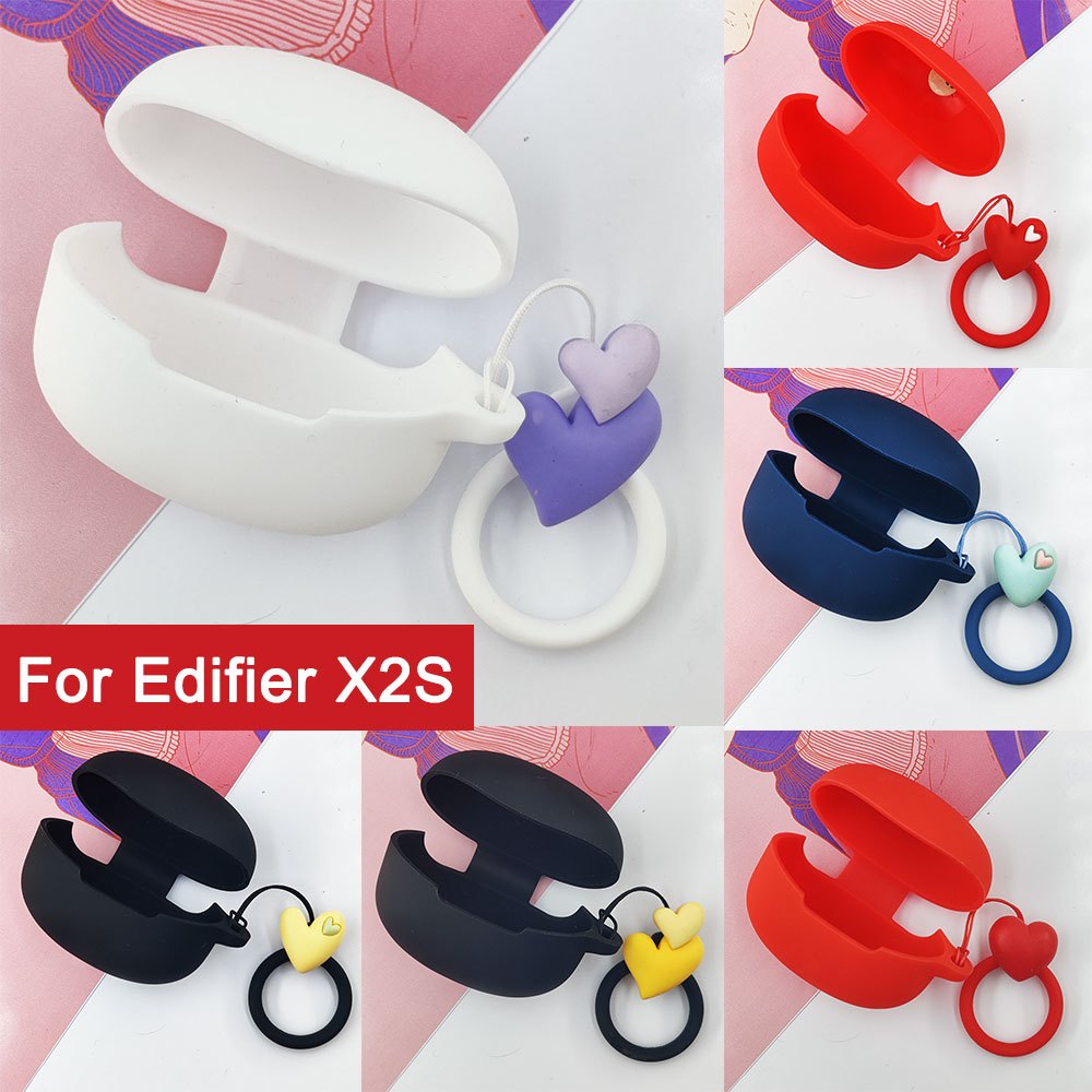 การ์ตูนหูฟังแบบนุ่มสําหรับ Edifier X2S ซิลิโคนอ่อนนุ่มป้องกันหูฟังสําหรับ Edifier X2S ปลอก