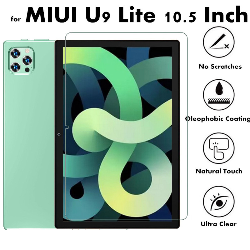 for MIUI U9 Lite U9Lite 10.5 Inch Tablet Tempered Glass Scratch Resistant Screen Protector