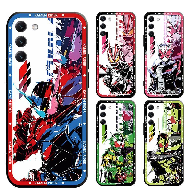 Samsung S24 FE S22 S23 PLUS PRO ULTRA FE Kamen Rider Casing Soft Case Cover