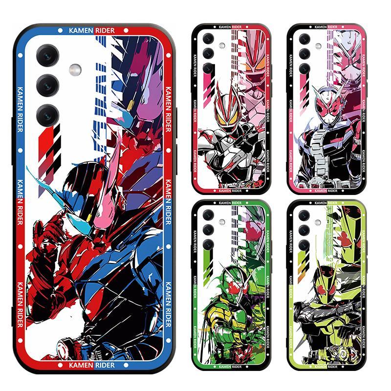 Samsung A13 A23 A33 A53 A73 A04 A04S A52s A52 A72 A12 M12 5G Kamen Rider Casing Soft Case Cover