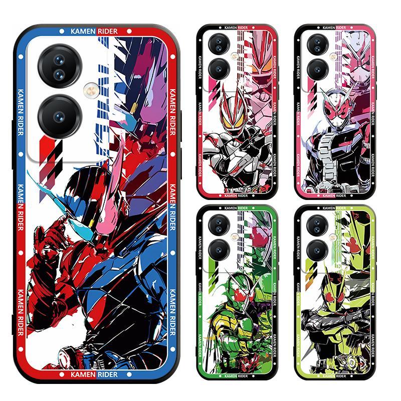 Oppo A3 Pro 5G A3X A3 A60 4G A55 A79 5G Kamen Rider Casing Soft Case Cover