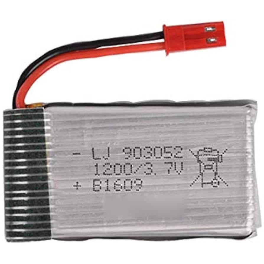 โมเดลแบตเตอรี่ 903052 (3.7V 1200mah)