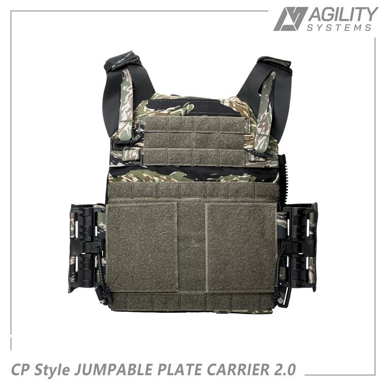 As Smart System Remake CP JPC2.0 น้ําหนักเบายุทธวิธี Tank Top Quick Detachment Side Wall Tiger Spot 500D