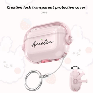 เคสป้องกันอเนกประสงค์แบบใหม่ สามารถปรับแต่งชื่อได้ สำหรับ AirPods Pro 3, AirPods 4, 3 และ 2; กันกระแทกสำหรับ AirPods Pro 2