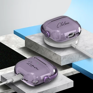 เคสป้องกันอเนกประสงค์แบบใหม่ สามารถปรับแต่งชื่อได้ สำหรับ AirPods Pro 3, AirPods 4, 3 และ 2; กันกระแทกสำหรับ AirPods Pro 2