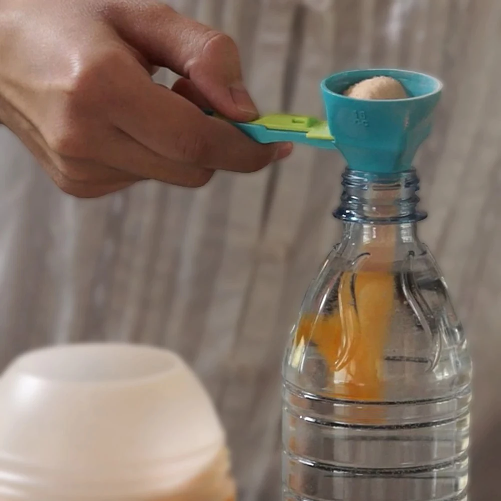 ช้อนตวงผงโปรตีนด้ามยาว แบบมีกรวยในตัว thumbnail 5
