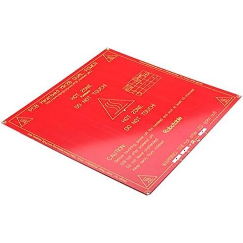 Reprap เตียงอุ่นเครื่องพิมพ์ 3d แผงวงจรแรงดันไฟฟ้าคู่ MK2b รองรับเตียงอุ่น 12v, 24v