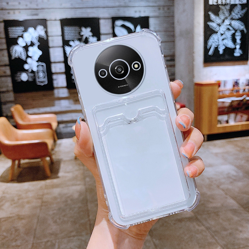 เคสใส่การ์ดสําหรับ Xiaomi Redmi A3 A2 A1 + เคสซิลิโคนเคสโทรศัพท์ฝาหลัง