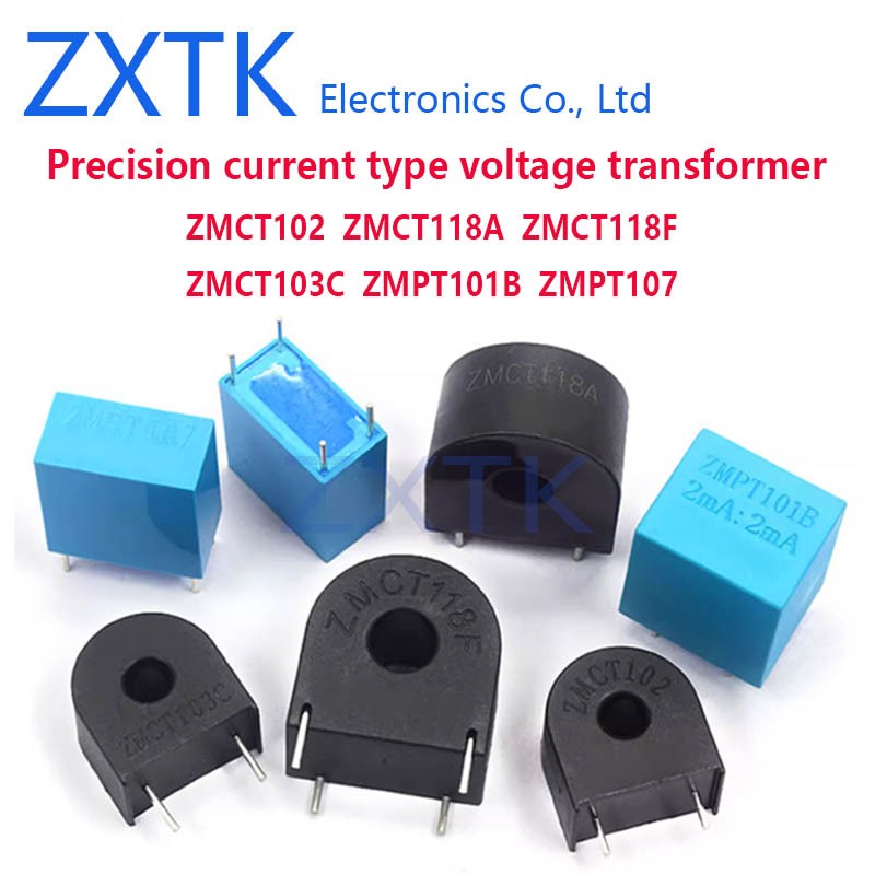 Precision Current ประเภทแรงดันไฟฟ้า transformer ZMCT102 ZMCT118A ZMCT118F ZMCT103C ZMPT101B ZMPT107 