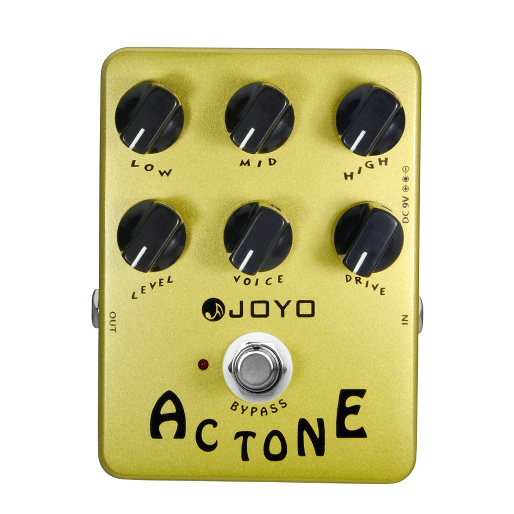 JOYO JF-13 Ac tone กีตาร์ไฟฟ้าจําลอง VOX Amplifier อุปกรณ์เอฟเฟกต์เดี่ยว