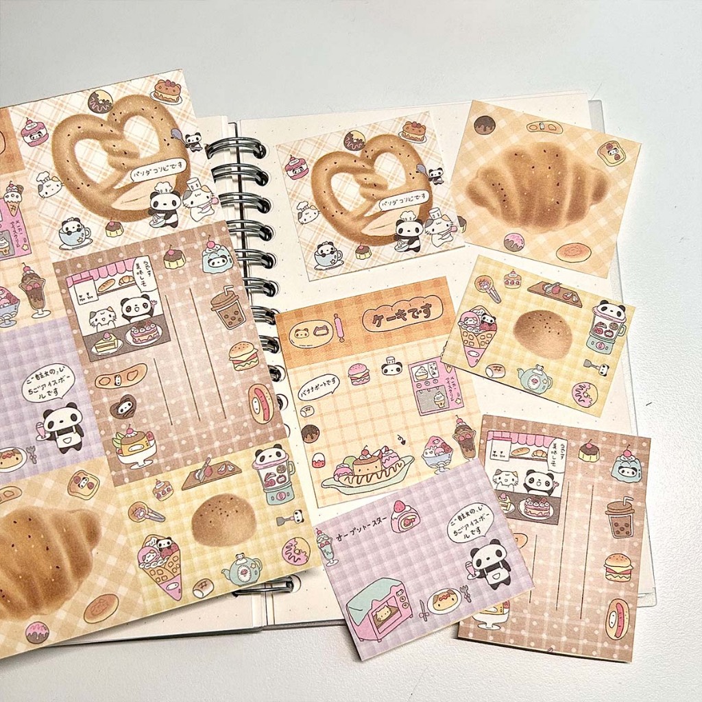 สินค้าใหม่ Original Notes Material Book Cuckoo Card Material การ์ตูน ins คู่มือข้อความโน้ตบุ๊ค