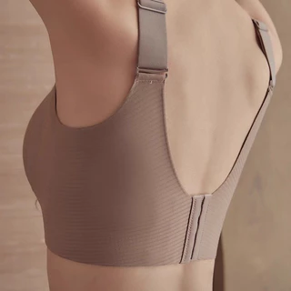 M-4XL ยกทรงผู้หญิงพลัสไซส์ บราไร้ขอบ สวมใส่สบาย เนื้อผ้านุ่ม จัดแต่งทรงได้ดี ชุดชั้นใน ไร้รอยต่อ ดันทรง ไม่มีโครงเหล็ก