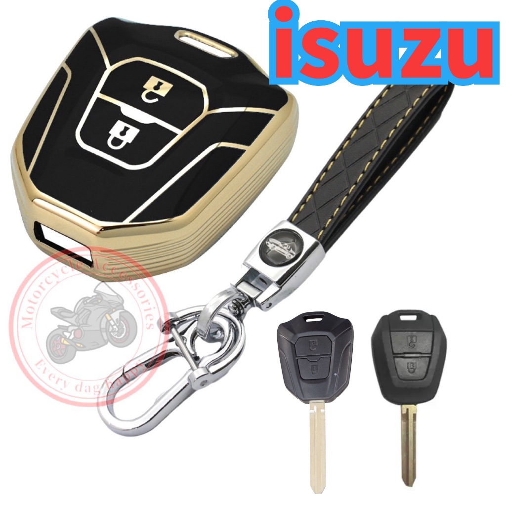 【ส่งจากไทย】เคสกุญแจ Isuzu MU-X D-Max 2.5 1.9 x-series mu-x 2.5 2012 TPU เคสรีโมตกุญแจรถยนต์ สําหรับ