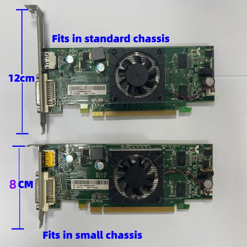 กราฟิกการ์ดมือสอง, HD8350 7450 6450 GT620 GT610 GPU 64-bit DDR3 1GB 512MB DDR3 คอมพิวเตอร์เดสก์ท็อปก