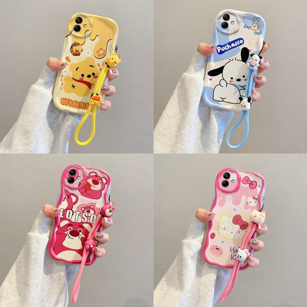 เคส Samsung A06 A16 การ์ตูนของเล่นตุ๊กตาการ์ตูน การ์ตูน TPUSoft ซิลิโคนเคสโทรศัพท์ TYPQG