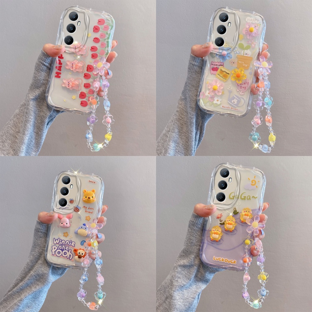 เคส realme C65 การ์ตูนการ์ตูนตุ๊กตาของเล่นตุ๊กตา การ์ตูนTPUSoftซิลิโคนเคสโทรศัพท์TY2
