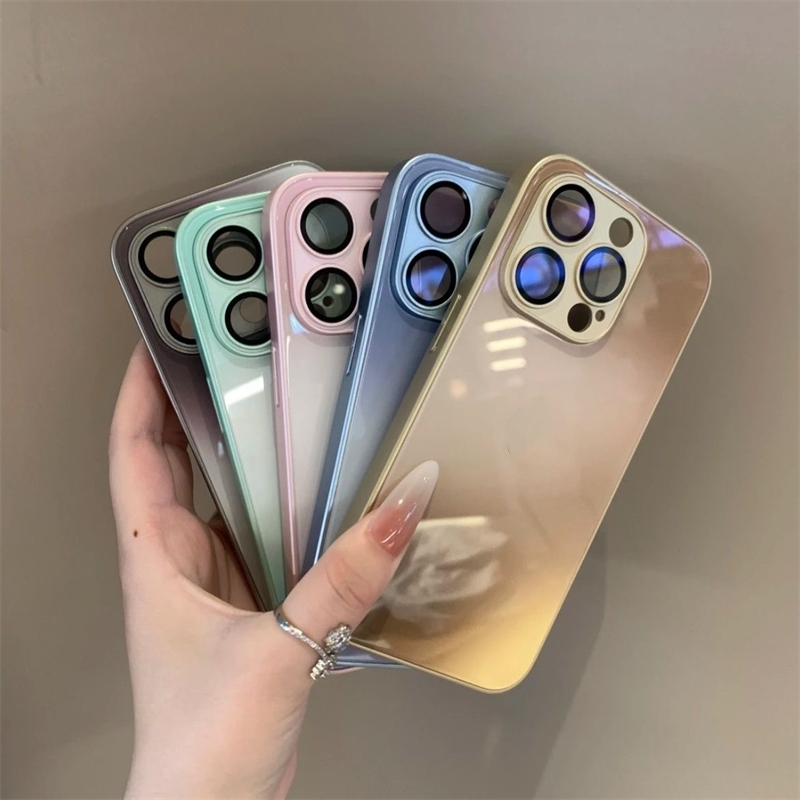 พร้อมโลโก้Luxury Liquidกระจกนิรภัยหมึกภาพวาดเคสโทรศัพท์สําหรับiphone 16 15 14 13 12 11 Pro Max Plusกันกระแทกพร้อมป้องกันกล้องHardปลอกiPhone 16 Pro Maxคลุมทั้งหมด