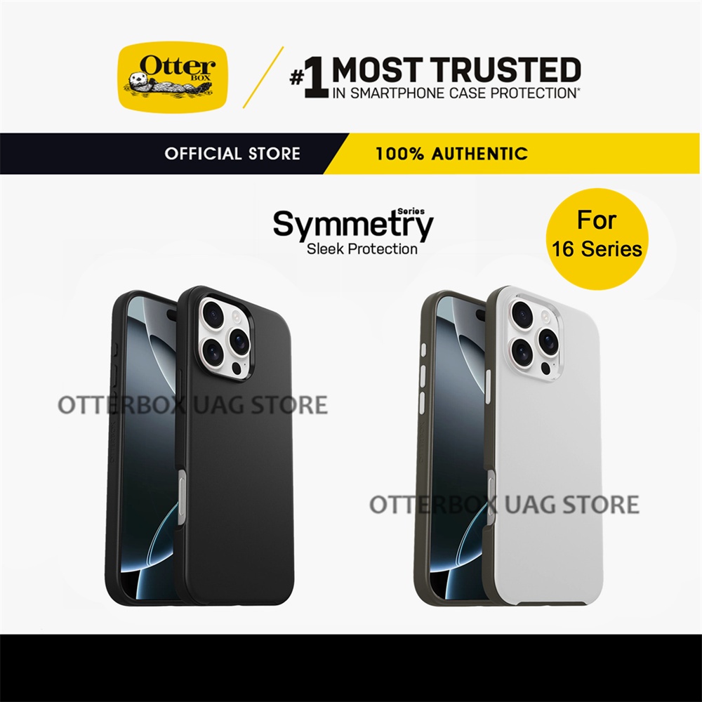 เคส OtterBox รุ่น Symmetry Series - iPhone 16 Pro Max / 16 Pro / 16 Plus / 16 / 15 14 Pro Max / 15 14 Plus / 13 12 Pro Max / 13 12 Mini / 11 Pro Max / XS Max / XR / XS / X / 8 7 Plus