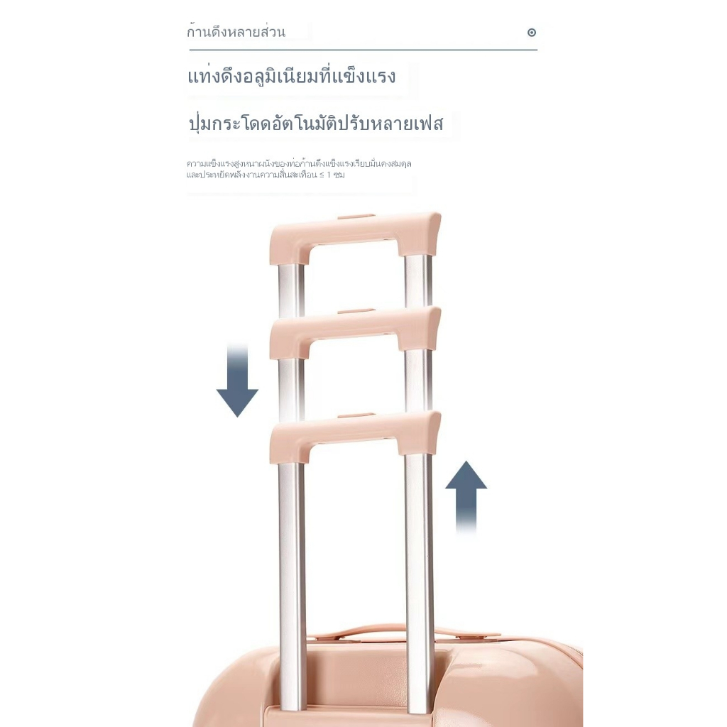 กระเป๋าเดินทาง ลอลาก พร้อม USB 18/26/28 นิ้ว พร้อม USB รูปที่ 5