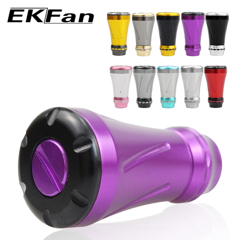 EKFan aluminum alloy fishing handle reels knob for 26mm shaft abu Daiwa Shimano Spinning Baitcasting