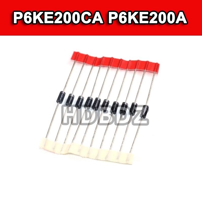 20~100pcs P6KE200CA P6KE200A DO-15 TVS ไดโอด Suppression ทันที IC