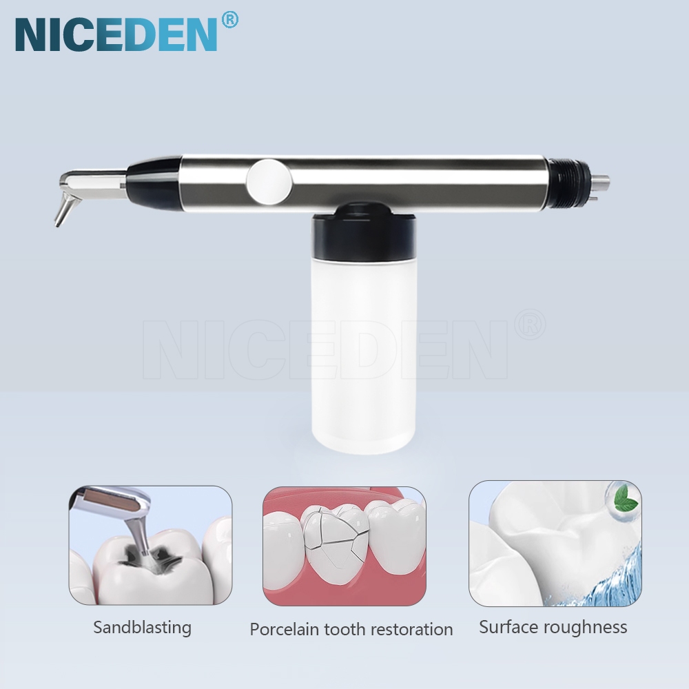 Niceden ทันตกรรมอลูมิเนียมออกไซด์ Micro Blaster อินเทอร์เฟซ Microtcher ขัด Abrasion Airพ่นทราย