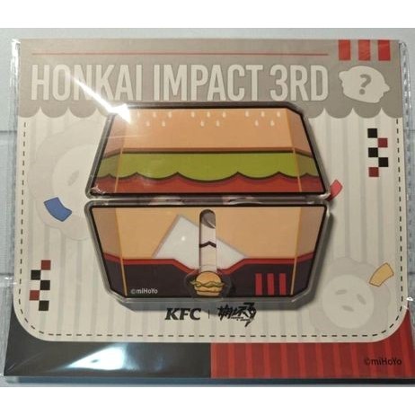 อย่างเป็นทางการของแท้ KFC Honkai Impact 3 ร่วมมืออุปกรณ์ต่อพ่วง badge tote bag Theresa Vierte badge tote bag W8OW
