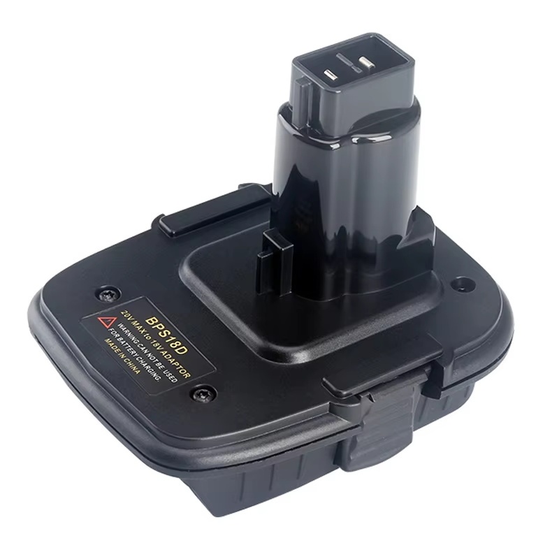 อะแดปเตอร์แบตเตอรี่เหมาะสําหรับแปลง Black & Decker/สายเคเบิลพอร์ต/Stanley 20V แบตเตอรี่ลิเธียมไอออนเพื่อ Dewalt 18V เครื่องมือไฟฟ้าแบตเตอรี่นิกเกิล