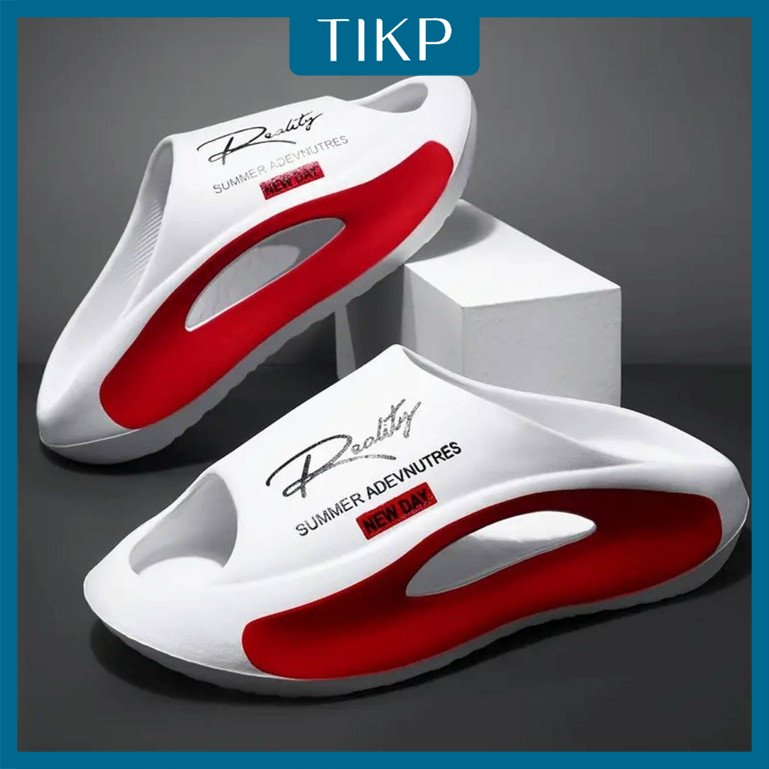 Tikp รองเท้าแตะ EVA นุ่มพิเศษ กันลื่นดี ใช้ได้ทุกที่ รุ่น Unisex ใส่สบายไม่มีกลิ่น size 36-47