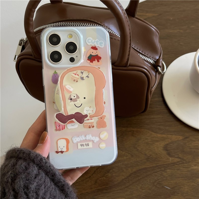 Iphone 16 pro max 15 pro msx รูปแบบเครื่องจําหน่ายวัสดุ TPU กระบวนการ IMD เคสโทรศัพท์แม่เหล็ก