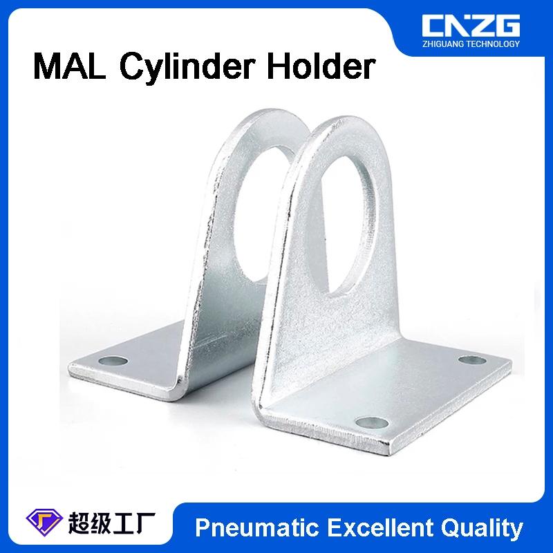 ตัวยึดกระบอกลม LB MAL 16 20 25 32 40 16 มม. 20 มม. 25 มม. 32 มม. 40 มม. 1 ชิ้น