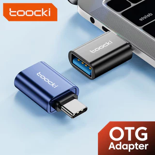 Toocki อะแดปเตอร์แปลง OTG USB 3.0 เป็น Type C Micro เป็น Type C ตัวผู้ USB 3.0 ตัวเมีย สําหรับ Xiaomi Samsung S20 USBC OTG